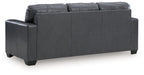 Contemporary Two-Tone Sofa with Clean Lines, Light Brown or Blue - view 10