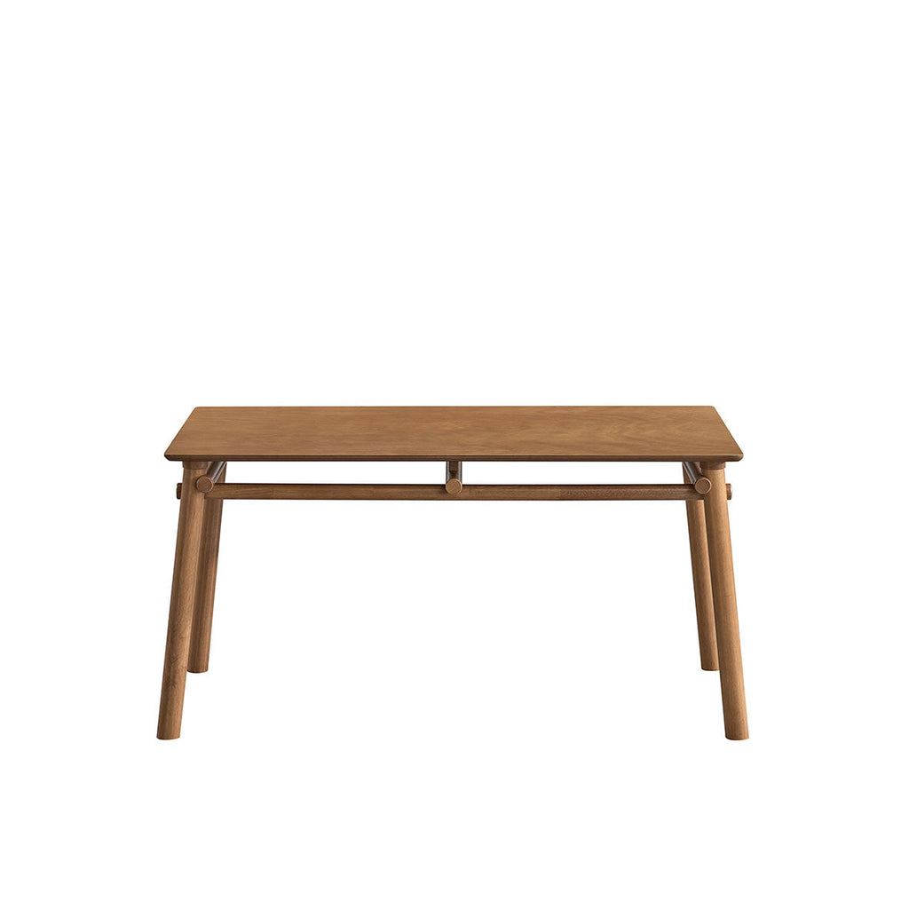 58 in Mid-Century Modern Dining Table for 4 to 6, Walnut or Oak - view 13