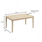 Solid Wood Dining Table and Ladder-Back Chairs, Seats 4 or 6 - view 28