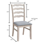 Farmhouse Ladder-Back Chairs, Seats 4 or 6 - view 29
