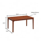 Solid Wood Dining Table and Ladder-Back Chairs, Seats 4 or 6 - view 30