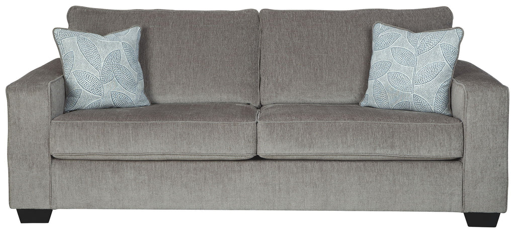 Sleeper Sofa with Memory Foam Mattress, Dark Gray or Light Gray 