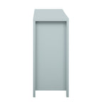 Fluted Sideboard Buffet 55 in, Light Blue, 2 Drawers and 4 Doors - view 15