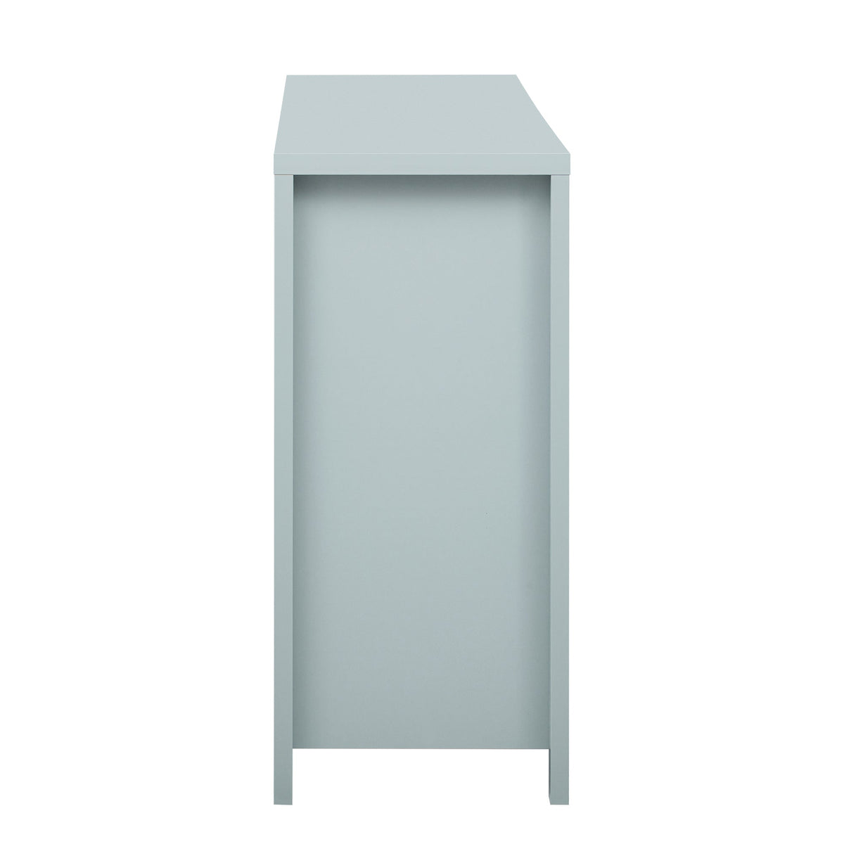 Fluted Sideboard Buffet 55 in, Light Blue, 2 Drawers and 4 Doors - view 15